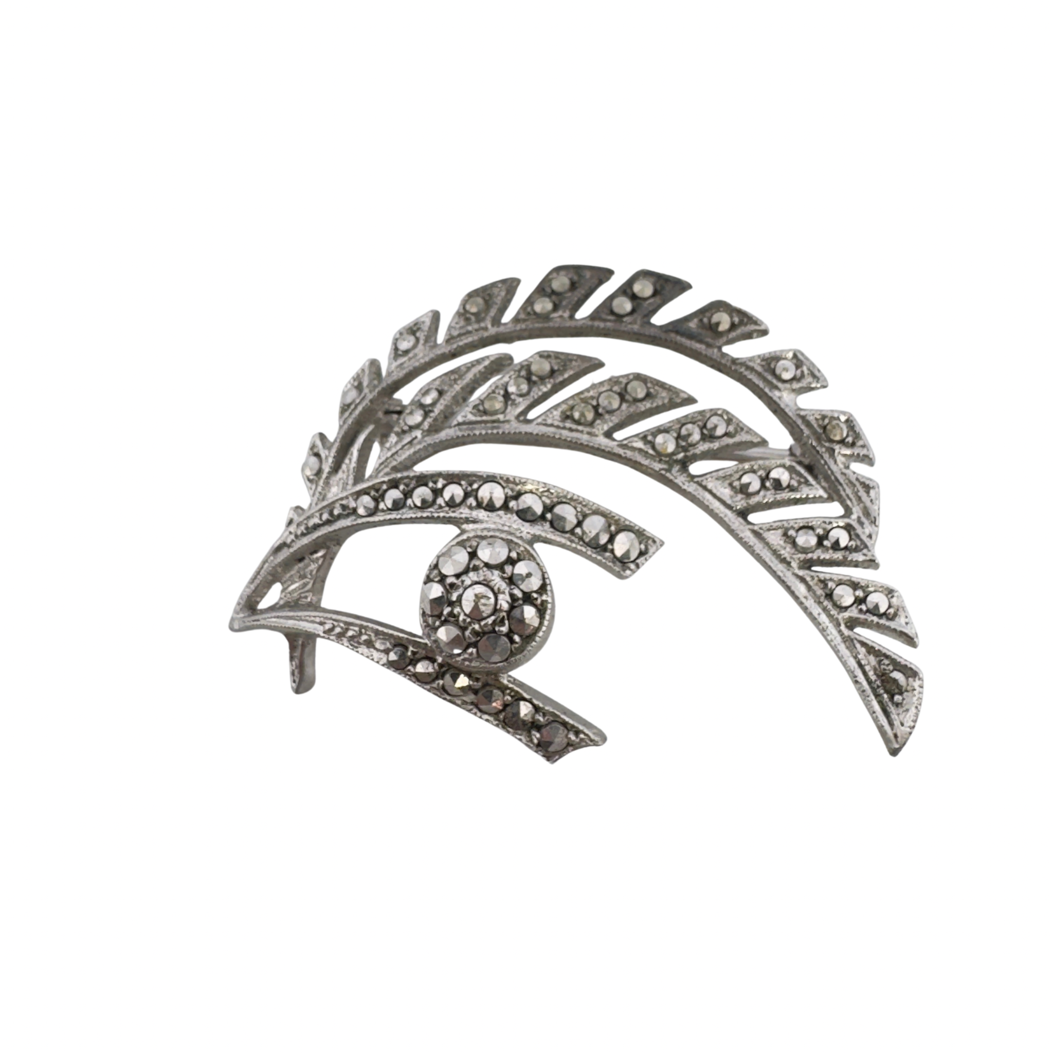 Broche En Argent Massif - Modèle Vintage - Référence 231 - Occasion