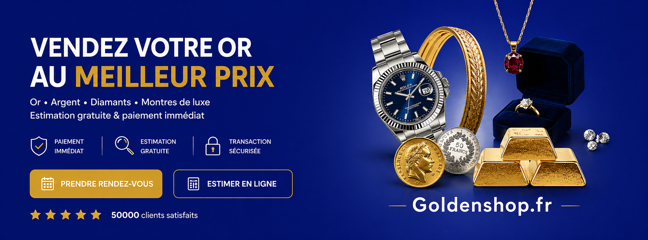 Goldenshop - Vendez votre or au meilleur prix
