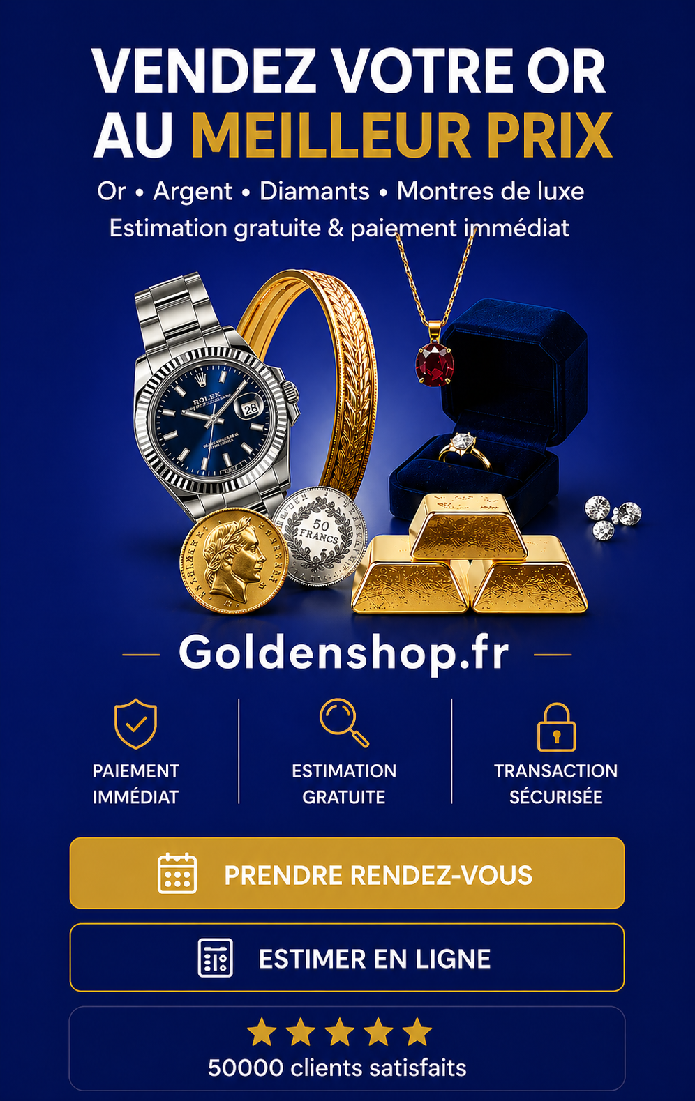 Goldenshop - Vendez votre or au meilleur prix