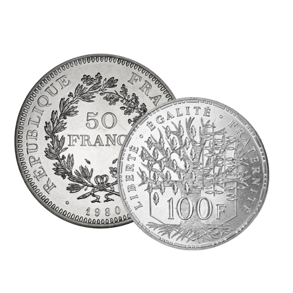 Pièces en argent