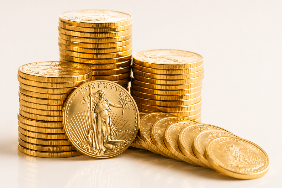 Pièces d'or d'investissement